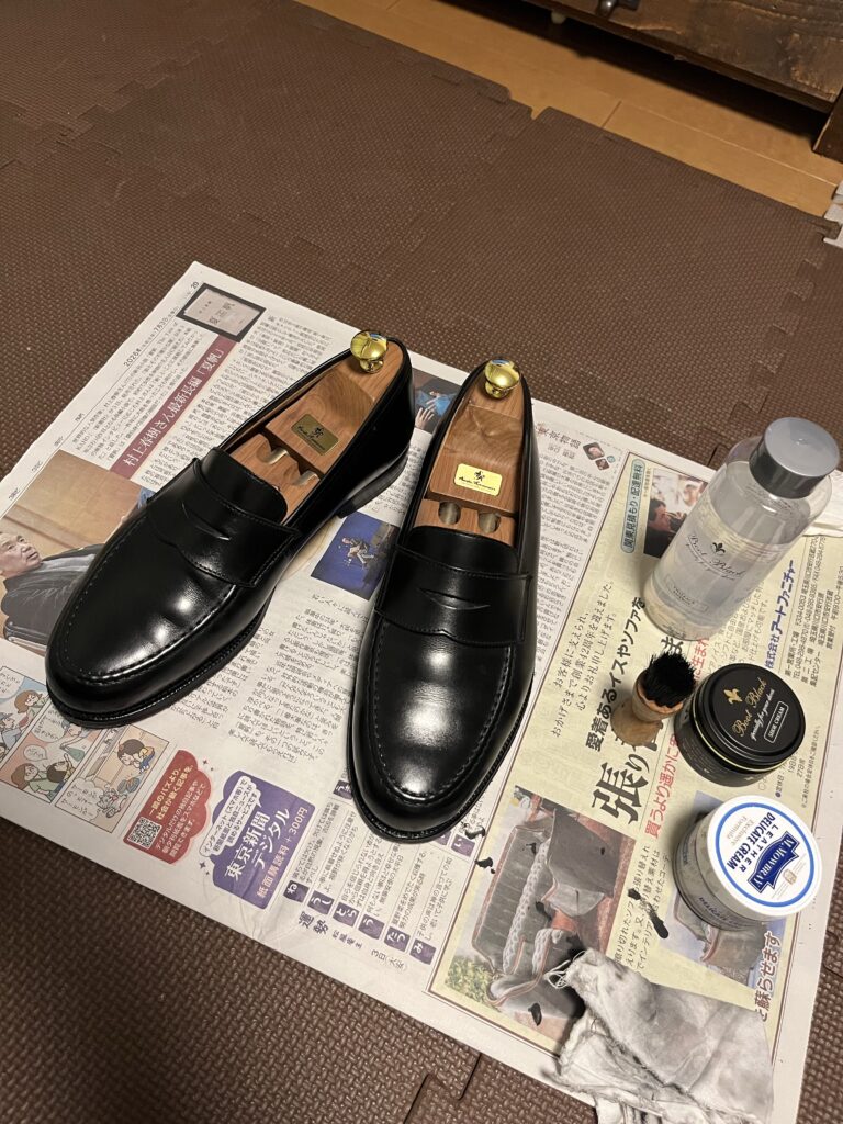 靴のお手入れに使う物